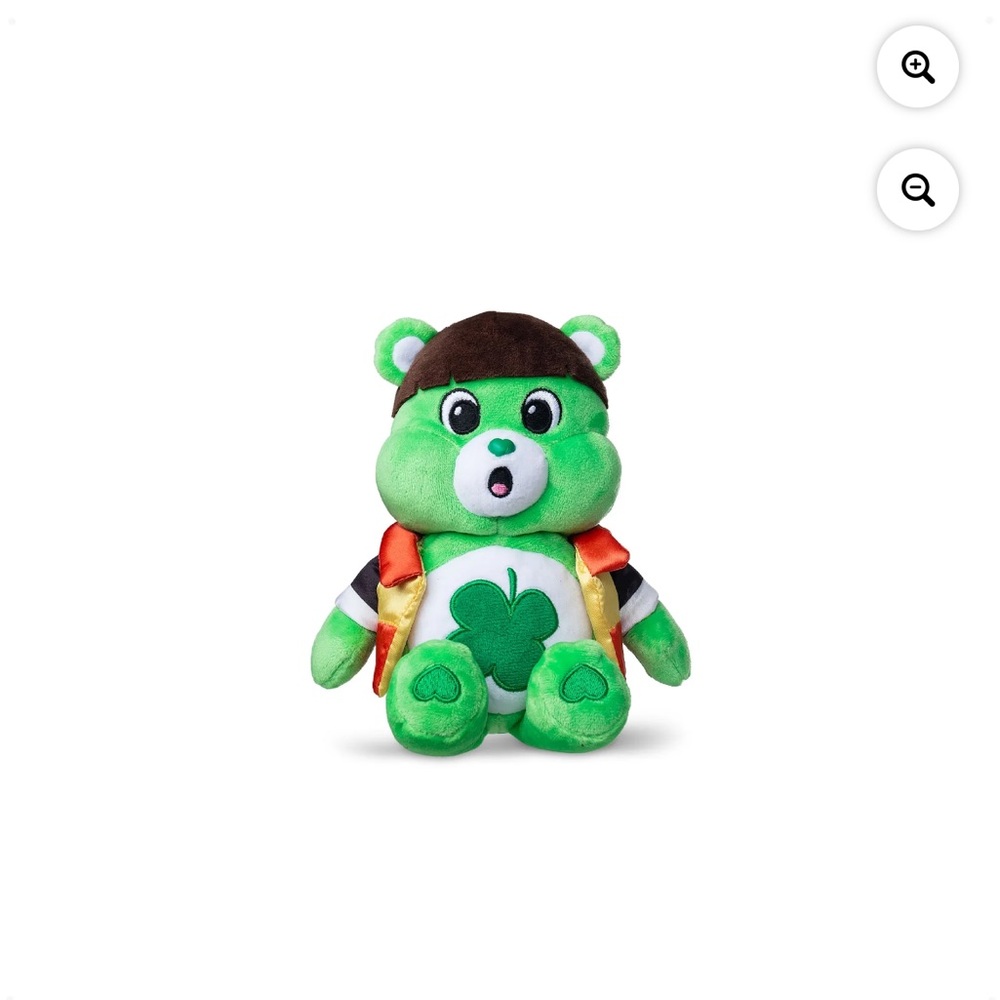 Care Bears x Stranger Things Fun Size Plush Bedtime Bear as Mike
